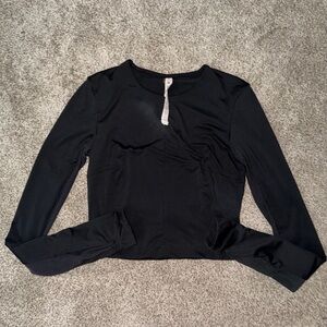 lululemon athletica Black Long Sleeve Top